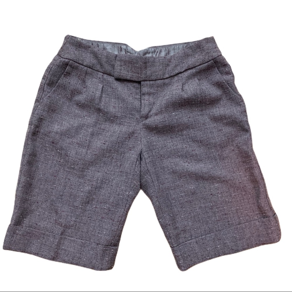 Anthropologie lux tweed shorts